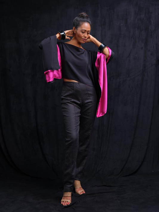 Cape Top Reversible in Magenta