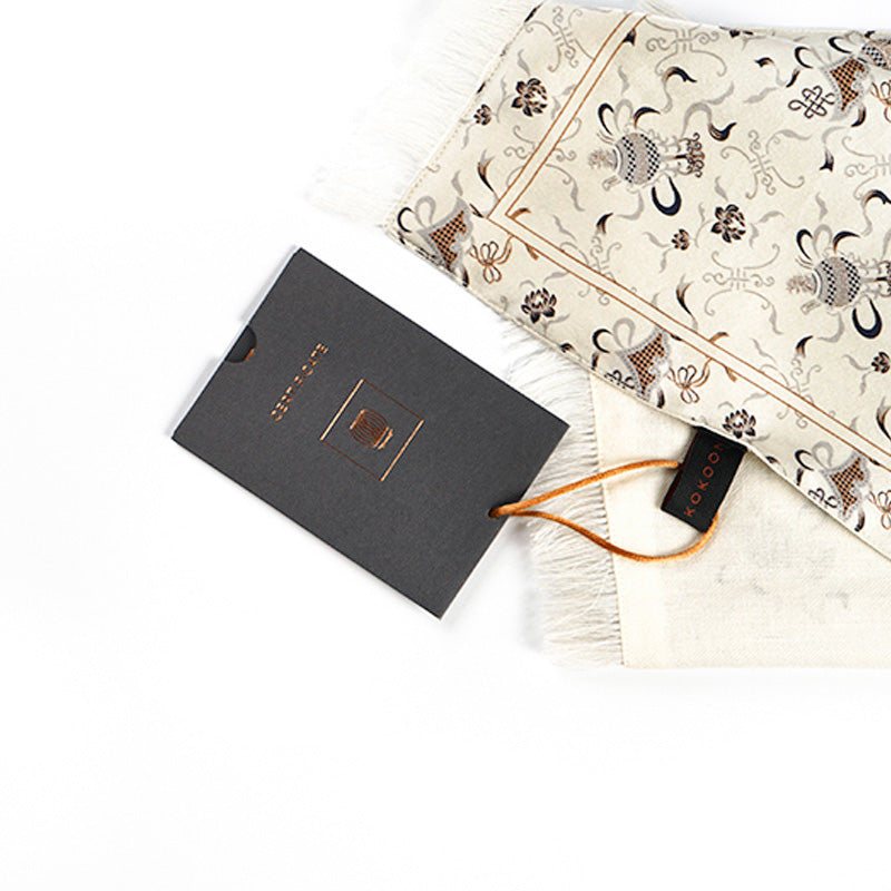 Silk & Pashmina Shawl in Balon Grey