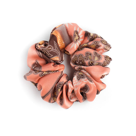Silk Hairband In Bonsai Pink