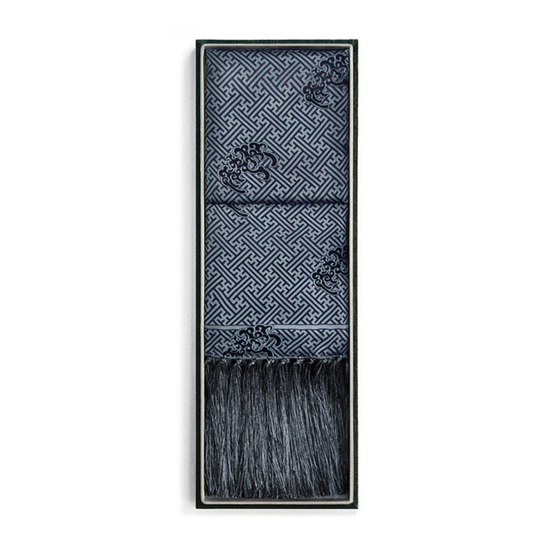 Silk Shawl In Banji Blue