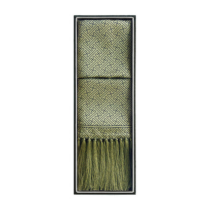 Silk Shawl In Banji Green