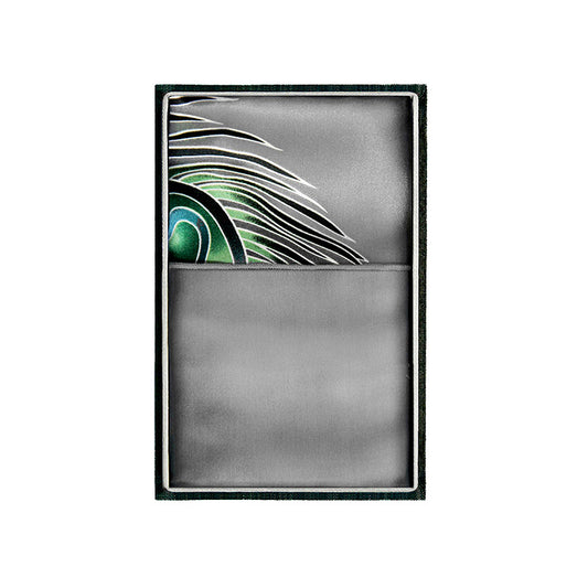 Silk Scarf In Peacock