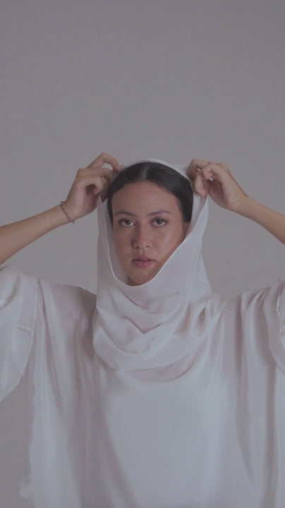 Hoodie Dlux in White