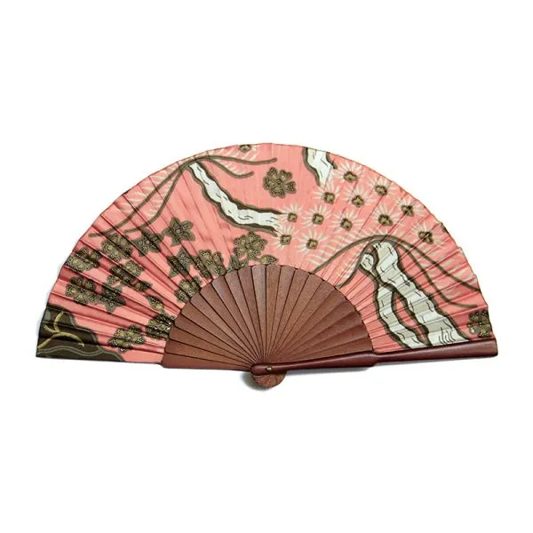 Silk Fan - Bonsai Pink