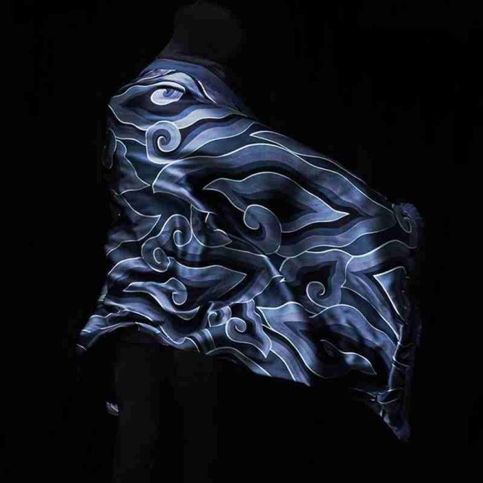 Pashmina Throws - Mendung Black